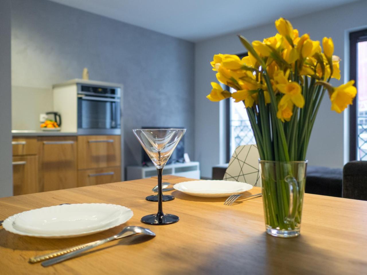 ビャウィストクGreat Apartament Mlynowaアパートメント エクステリア 写真